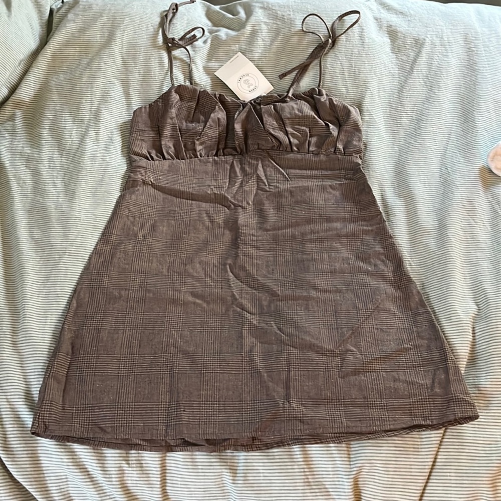 Urban Outfitters Urban Renewal Size M Plaid dress